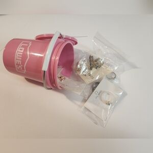 Lowe's Valentine's Pink Mini Bucket Full of Assorted Rings